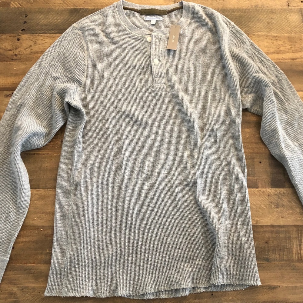 Men's J. Crew Wallace & Barnes Thermal Henley